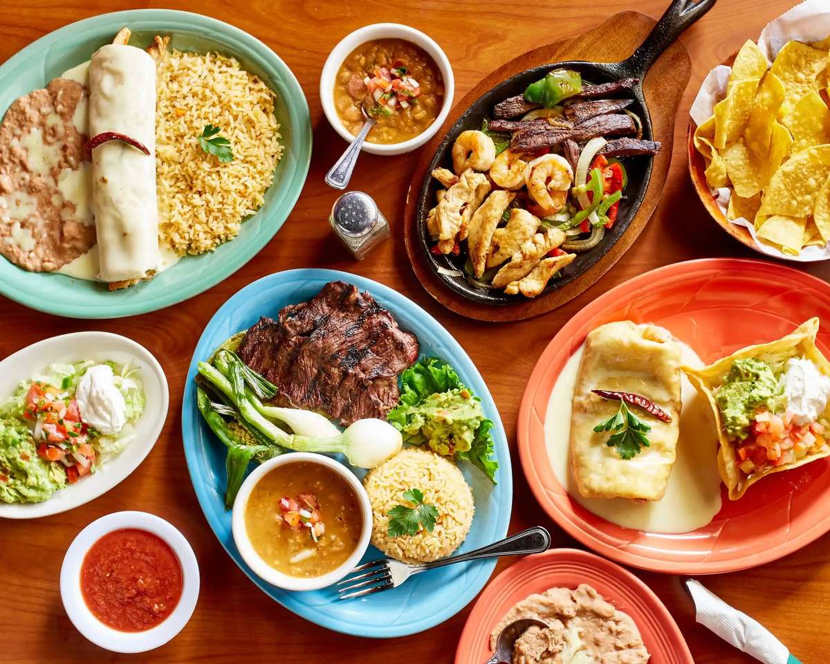 Mexikói ételek kirakós online