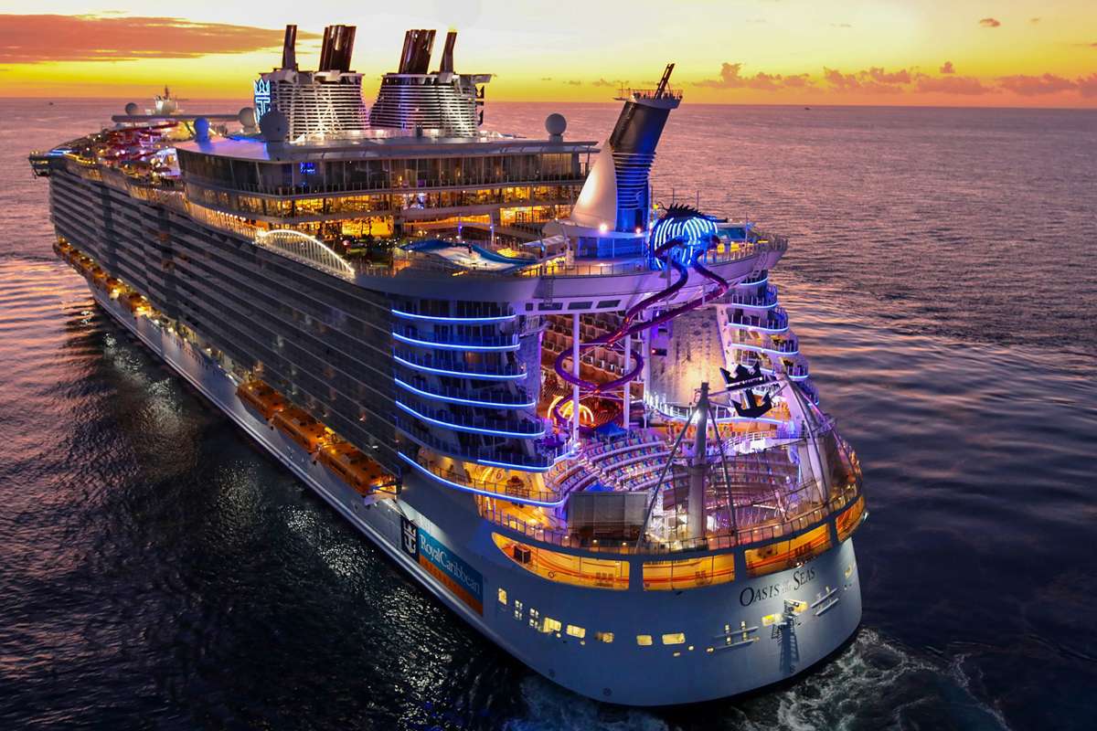 Het grootste cruiseschip ter wereld legpuzzel online