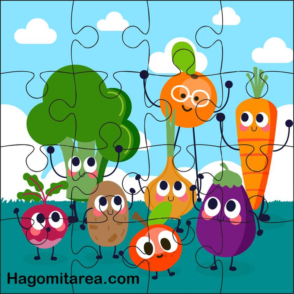 fruit and vegetables jigsaw puzzle online