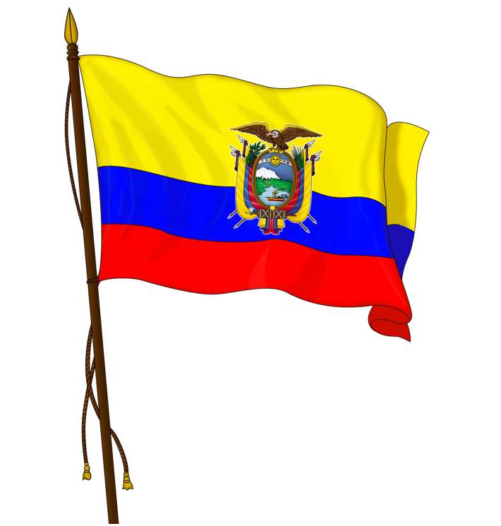 Bandera del Ecuador rompecabezas en línea