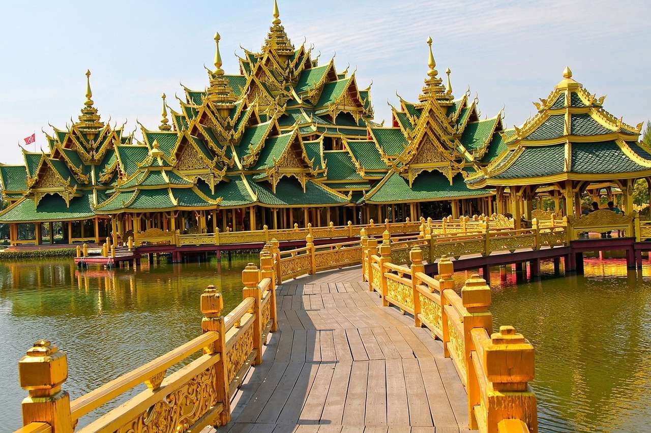 Templo en Tailandia rompecabezas en línea