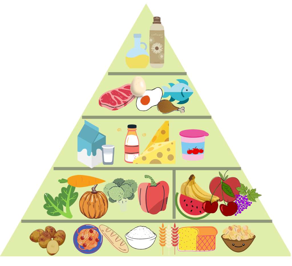 хранителна пирамида онлайн пъзел
