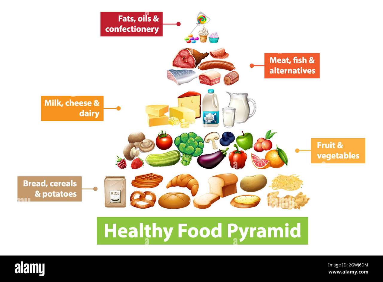 pyramide alimentaire puzzle en ligne