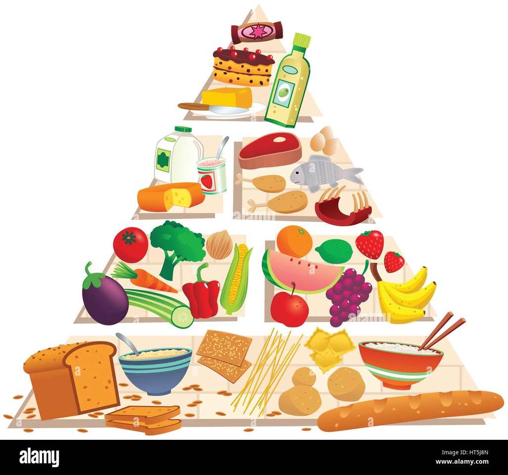 food pyramid jigsaw puzzle online
