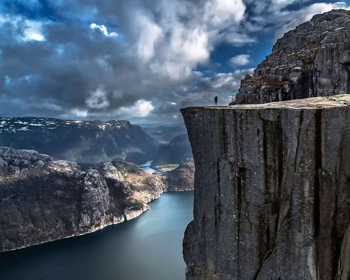 Norsko - fjordy skládačky online