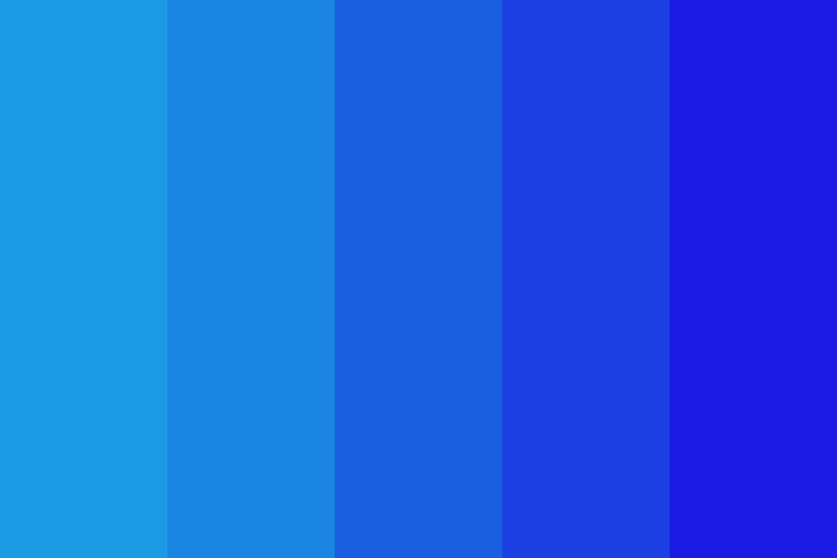 blått är en färg Pussel online