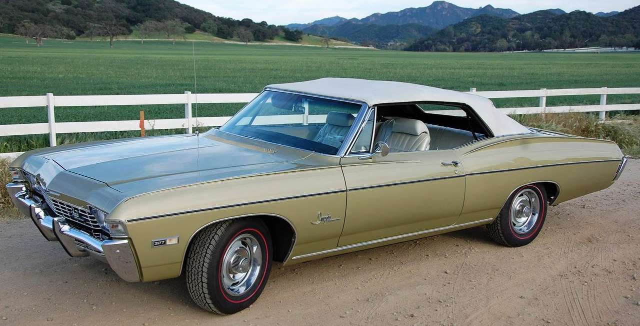 1968 Chevrolet Impala кабриолет онлайн пъзел