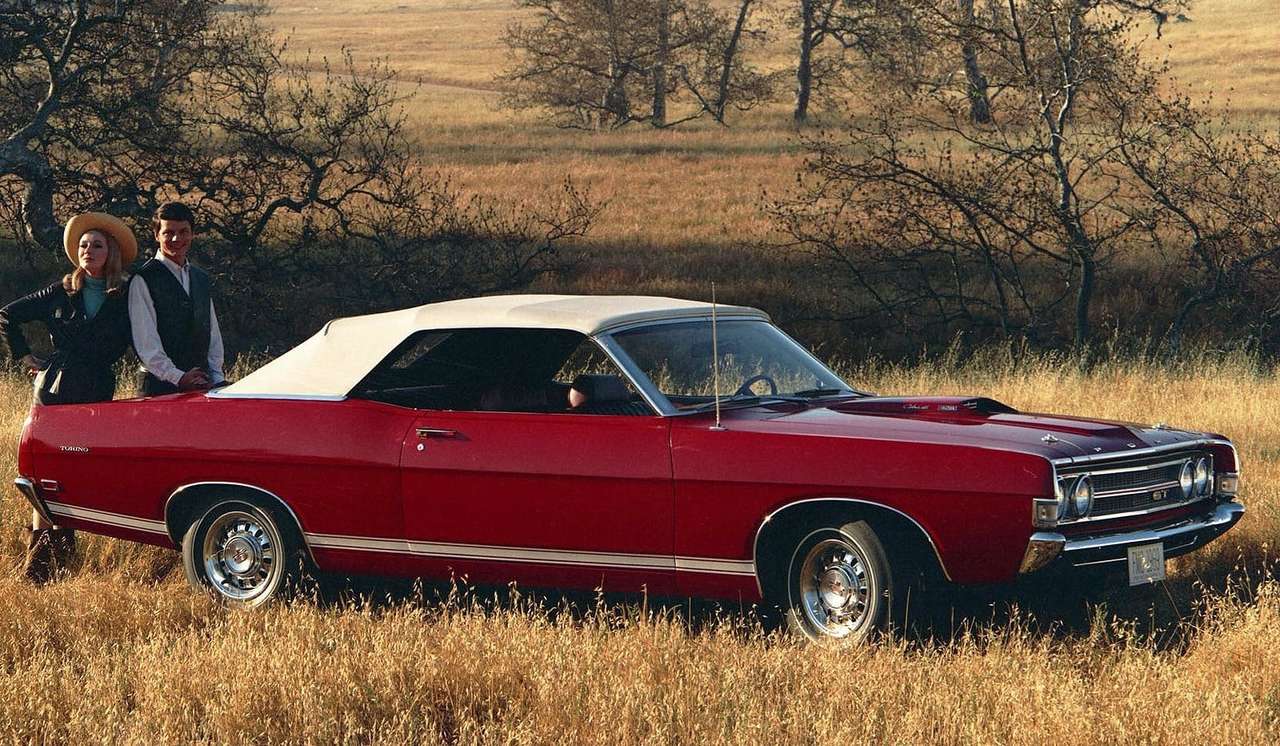 1969 Ford Fairlane Torino GT Convertible puzzle online