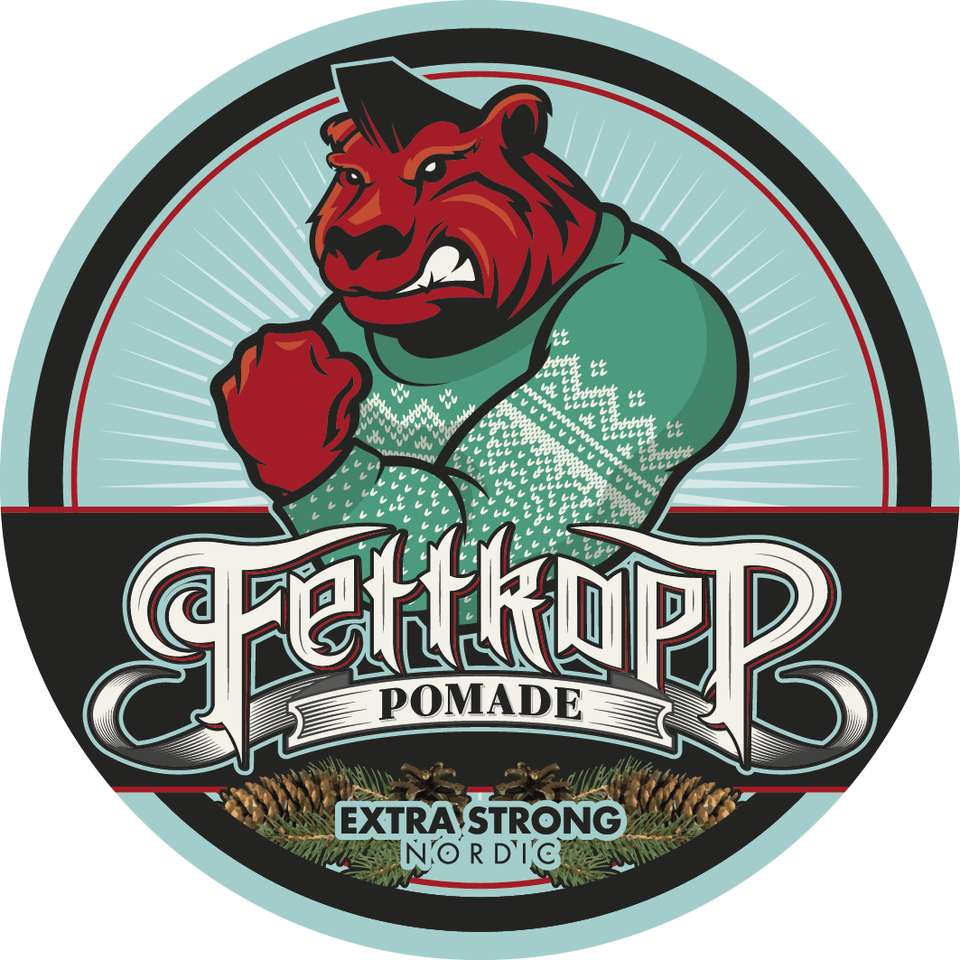 Fettkopp Pomade Extra Strong Nordic online puzzle