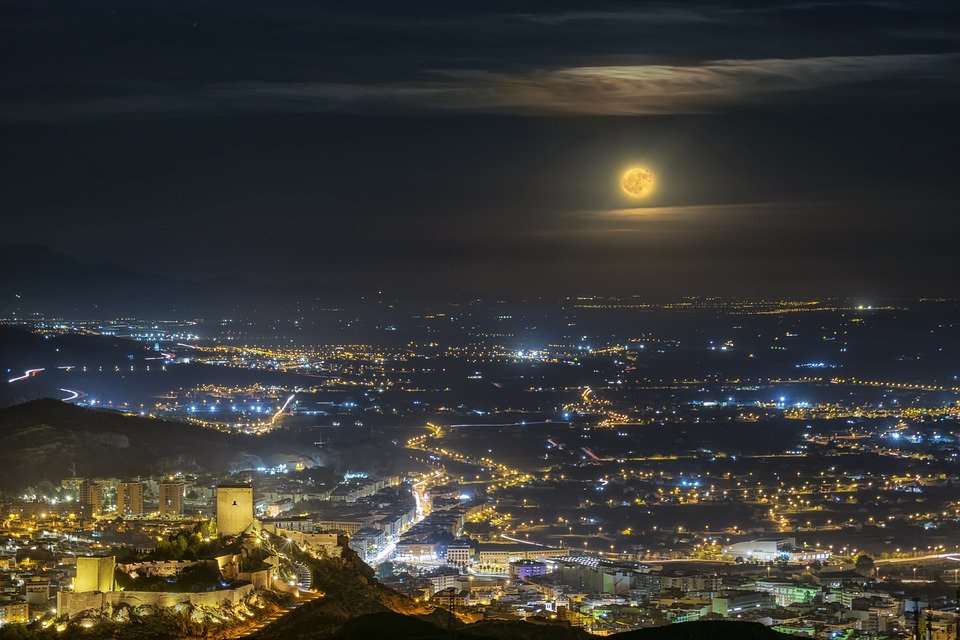 notte in città puzzle online