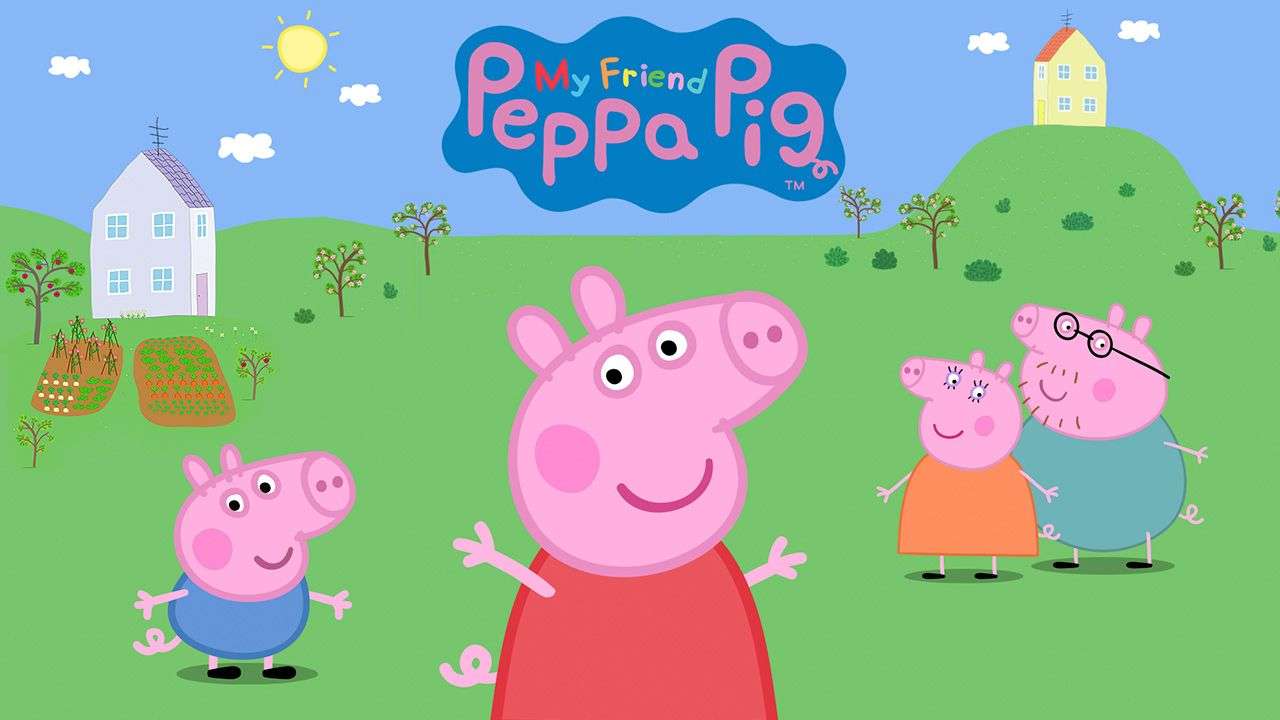 Peppa Свинья пазл онлайн