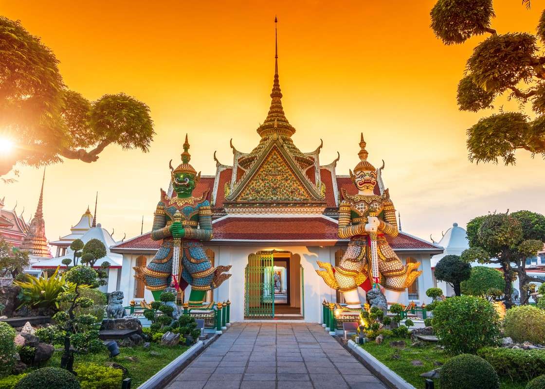 Templo de Bangkok quebra-cabeças online