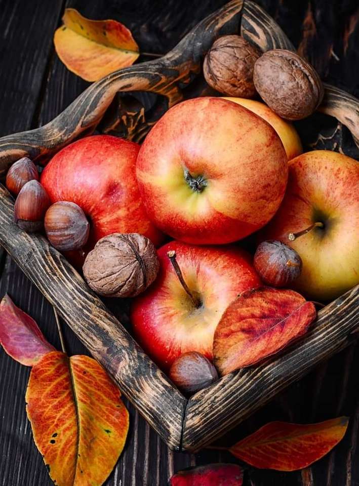 őszi gyümölcsök kirakós online