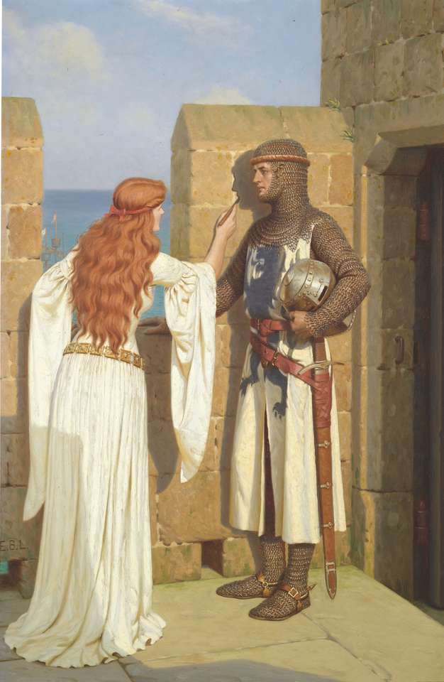 The Shadow by Edmund Blair Leighton online puzzle