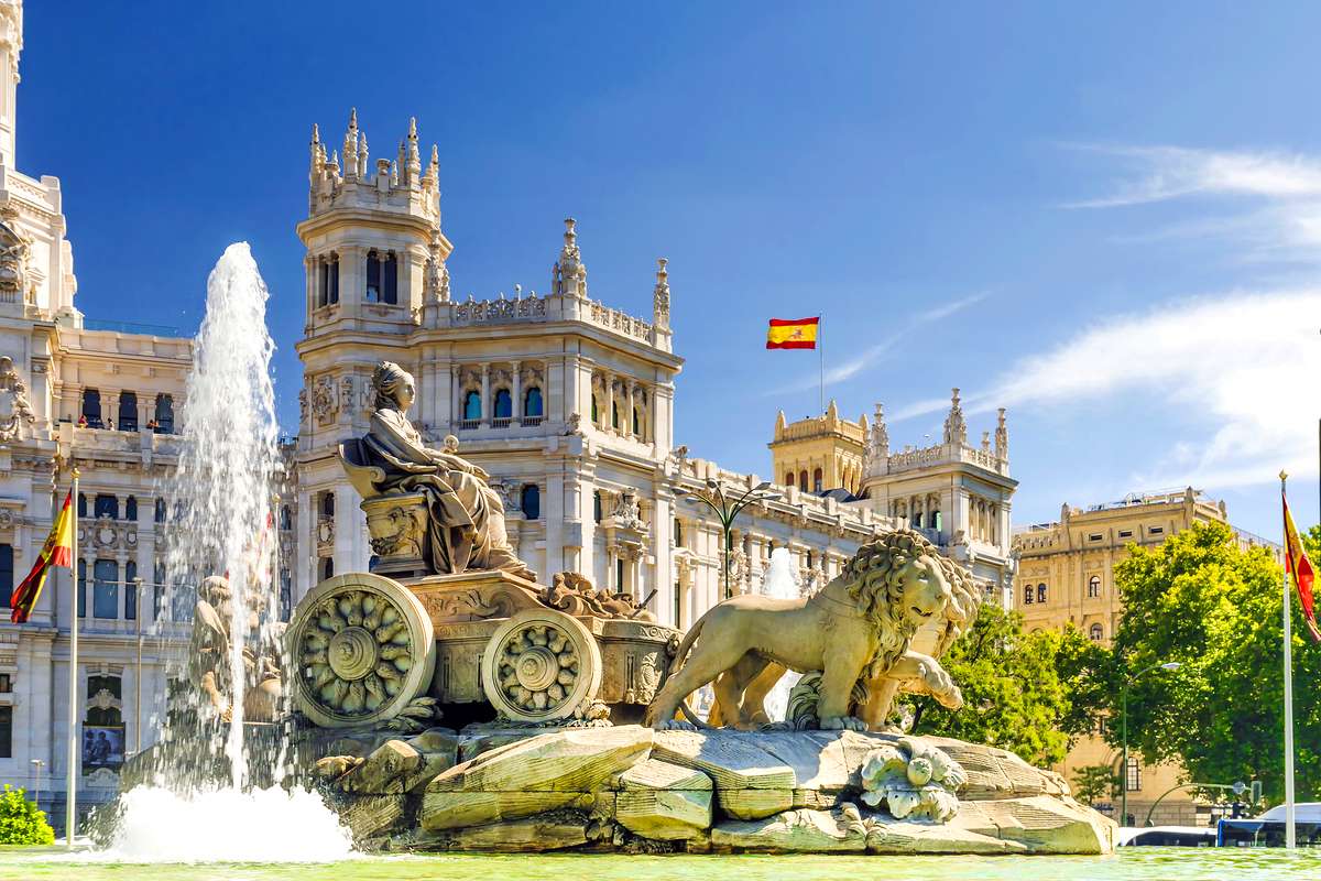 Ισπανία - Μαδρίτη online παζλ