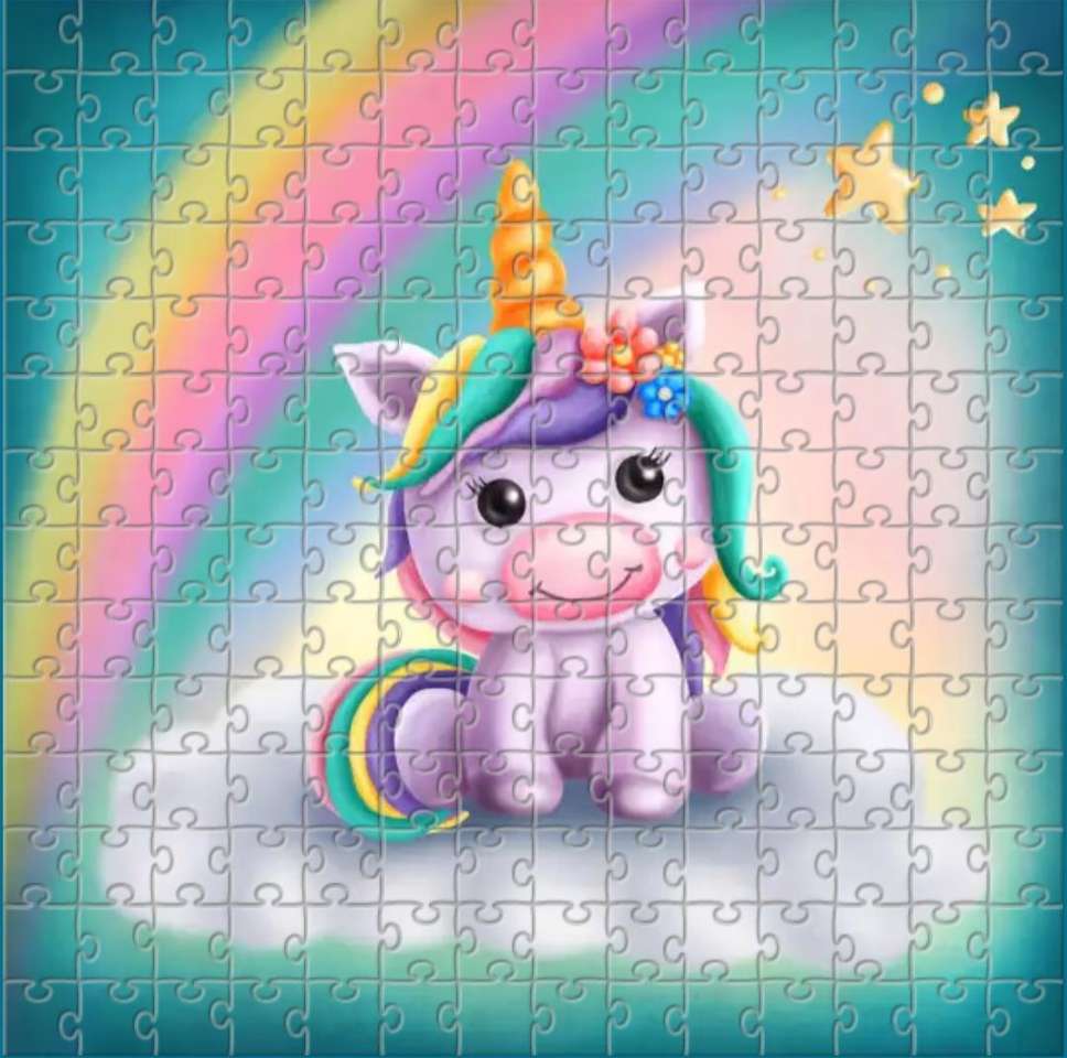 Unicorno magico puzzle online