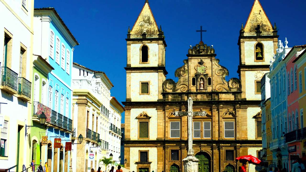 Kirche von São Francisco, Salvador - Bahia Puzzlespiel online