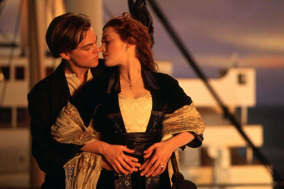 Titanic kyss Pussel online