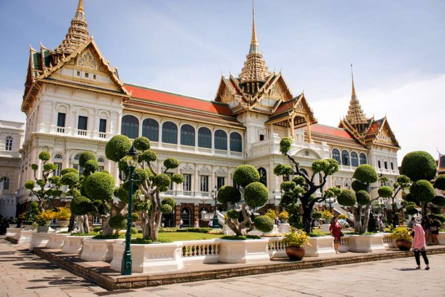 Μεγάλο παλάτι της Μπανγκόκ online παζλ