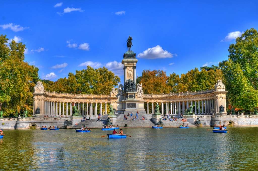 Parco del Retiro - i polmoni verdi di Madrid puzzle online