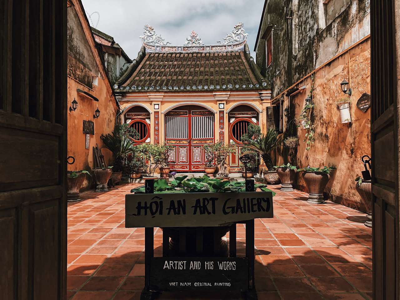 Kunstgalerie, Hoi An, Vietnam online puzzel