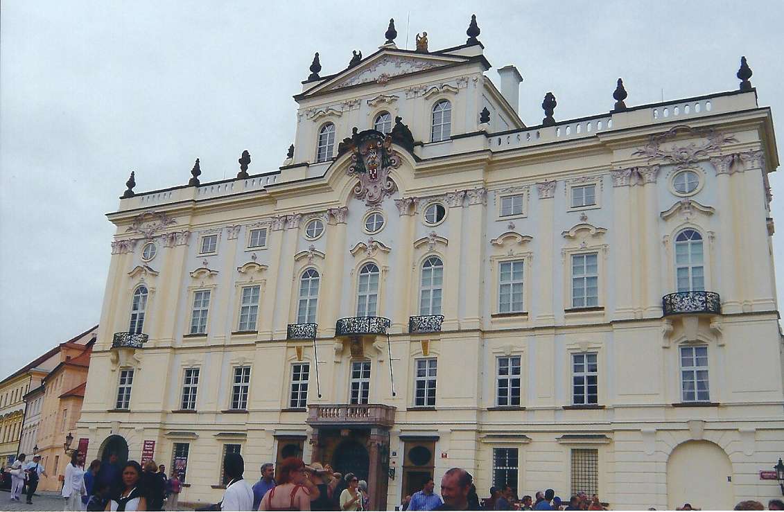 Prags slott pussel på nätet