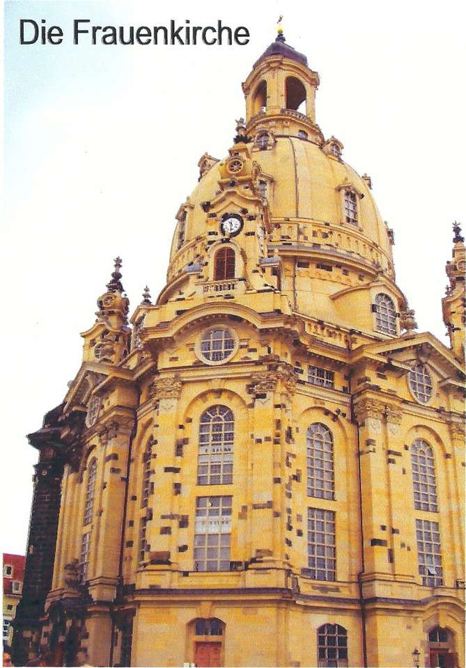 Frauenkirche v Drážďanech online puzzle