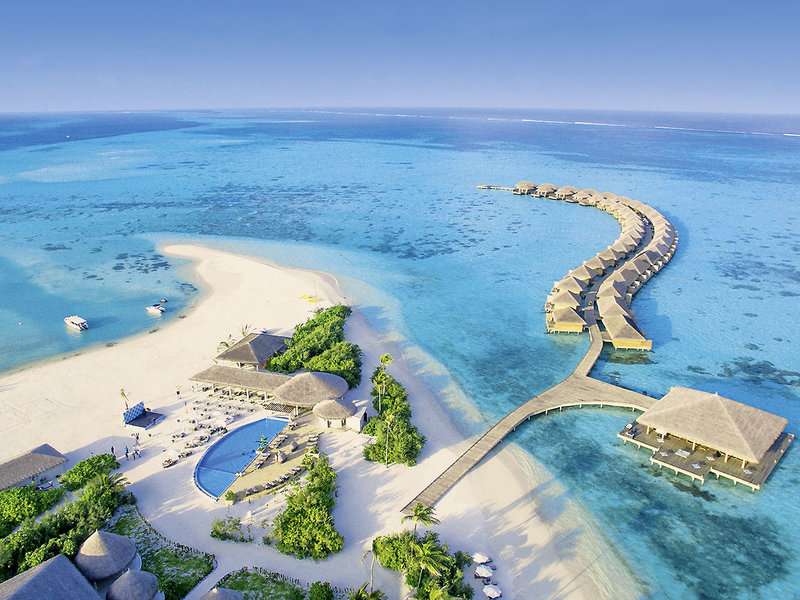 Malediven in de Indische Oceaan legpuzzel online