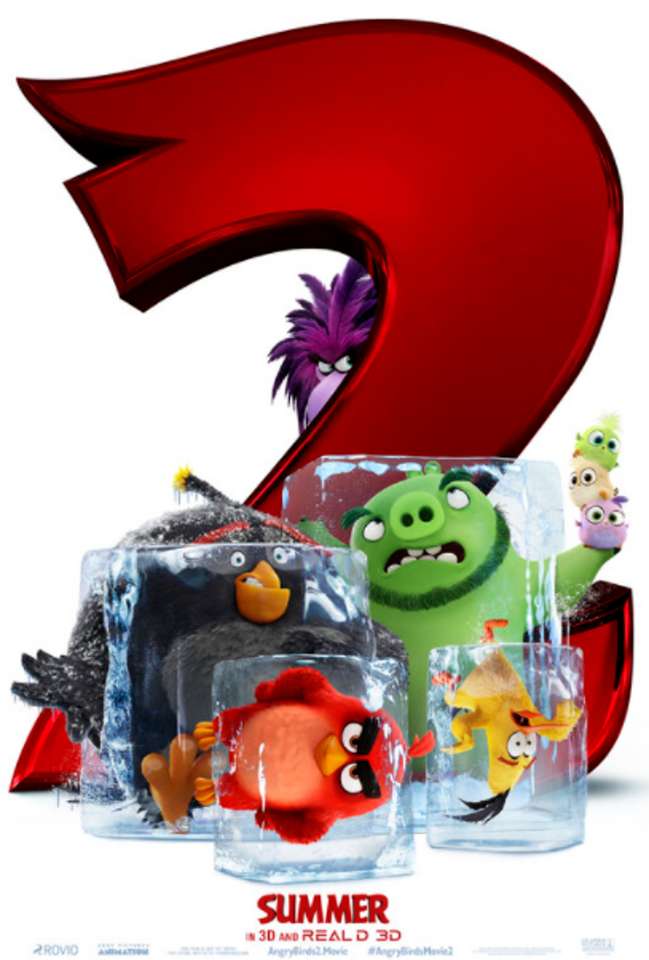 Постер на филма Angry Birds Movie 2 онлайн пъзел