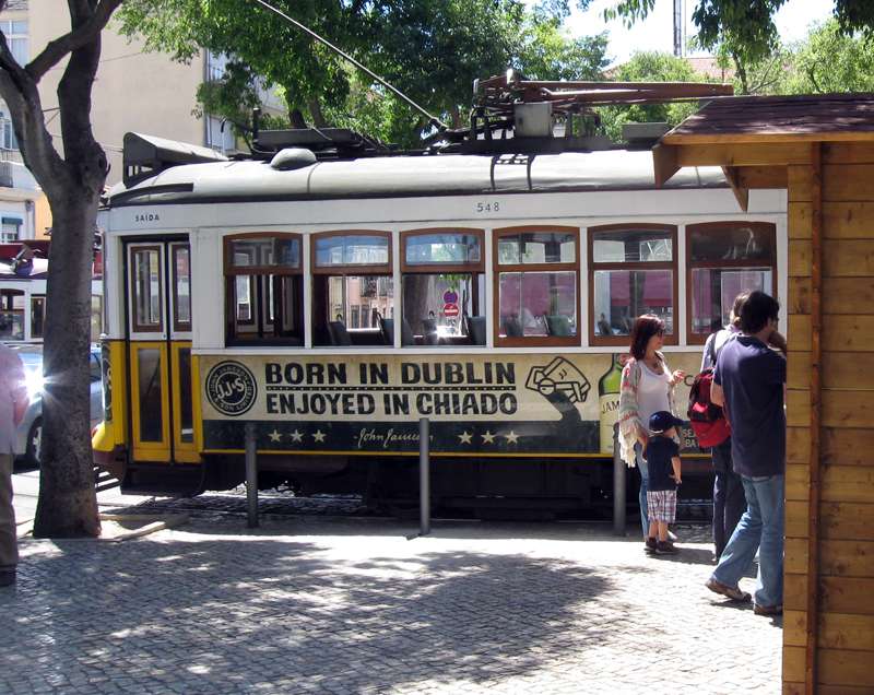 Лисабонски трамвай онлайн пъзел
