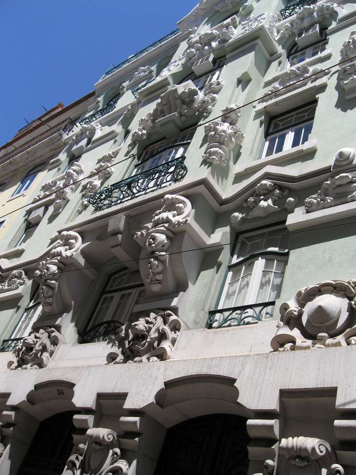 edificio, Lisbona puzzle online