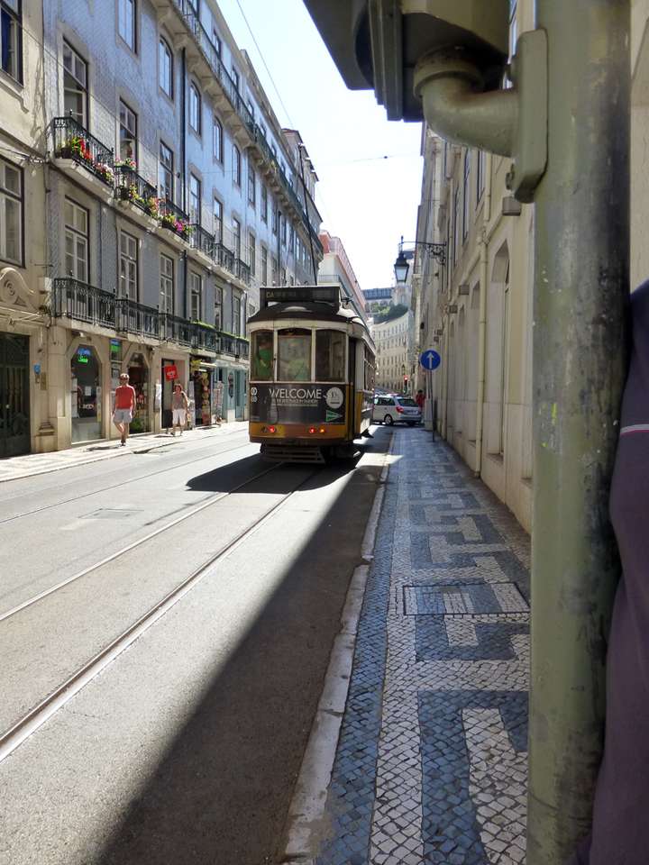 tram, Lisbon online puzzle