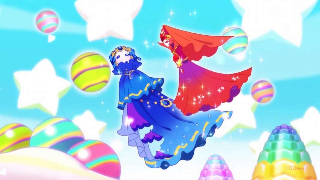 禮服妖精(Dressia)-彩輝藍寶石&光澤紅寶石 Online-Puzzle
