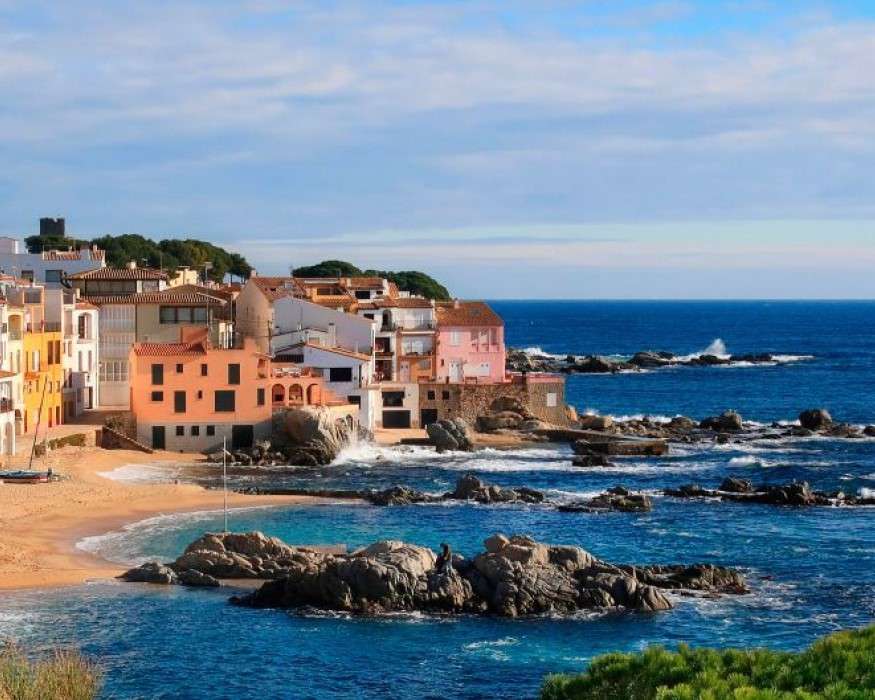 Insula Costa Brava din Spania puzzle online