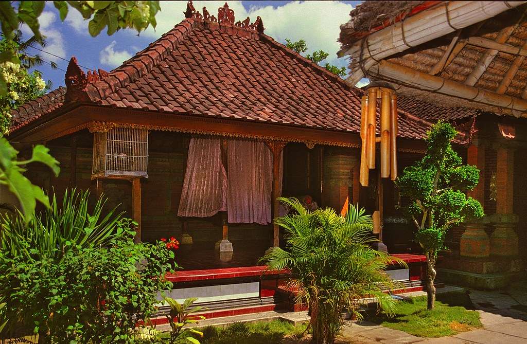 Una casa de vacaciones en Bali rompecabezas en línea