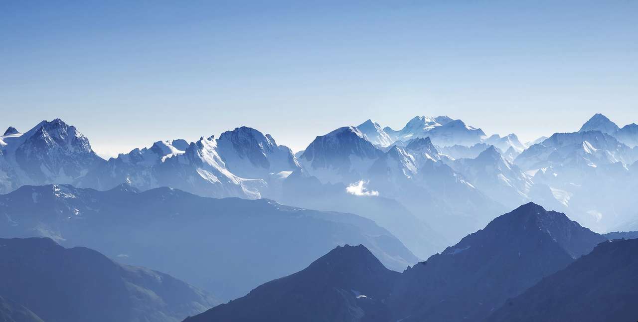 vackra bergslandskap pussel på nätet