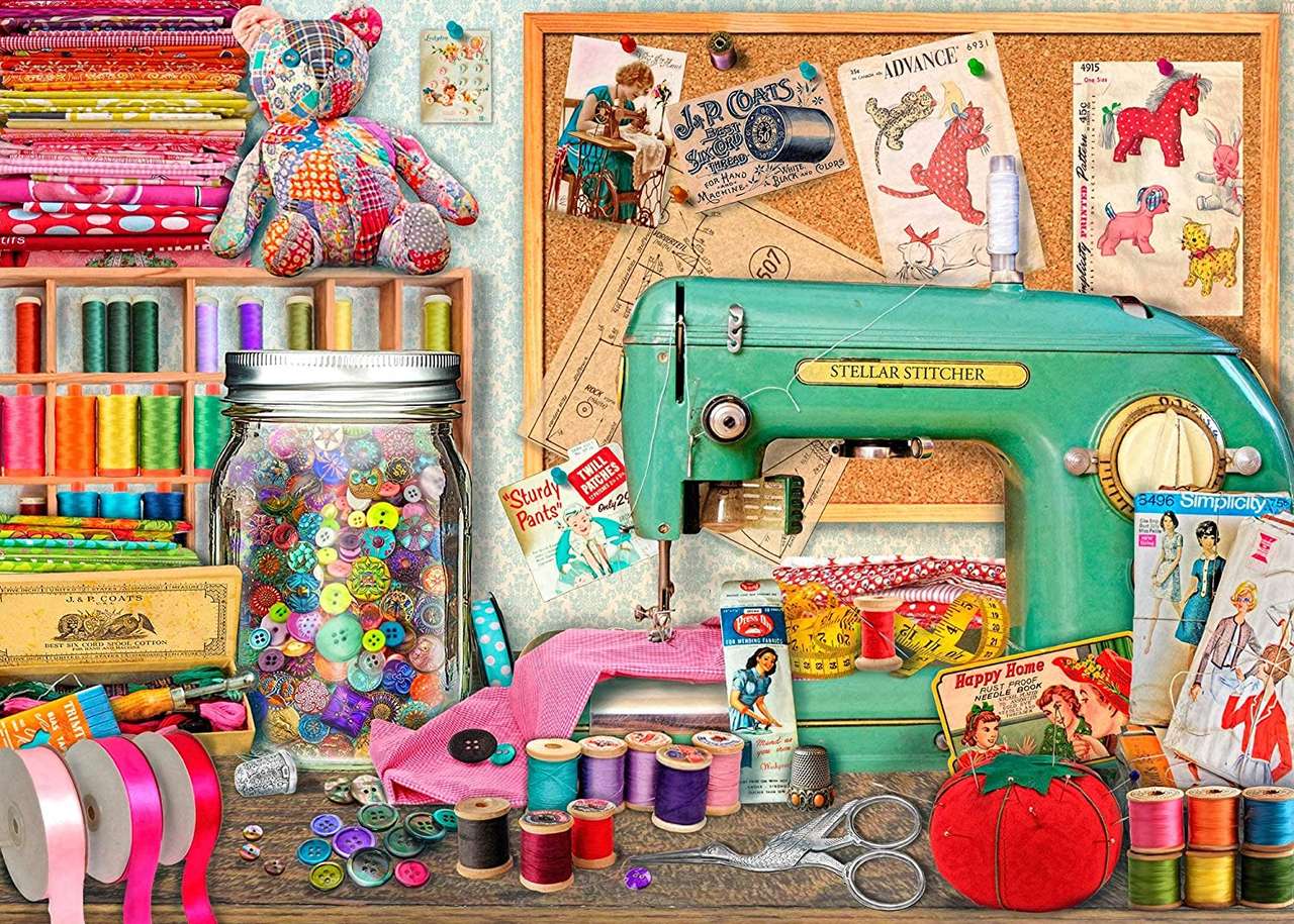 The Sewing Desk Puzzlespiel online