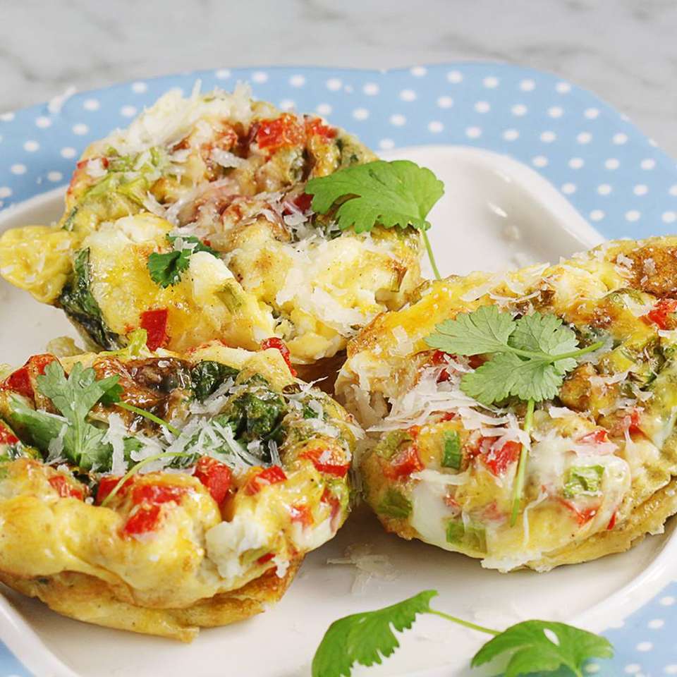 Egg and vegetable muffins online puzzle