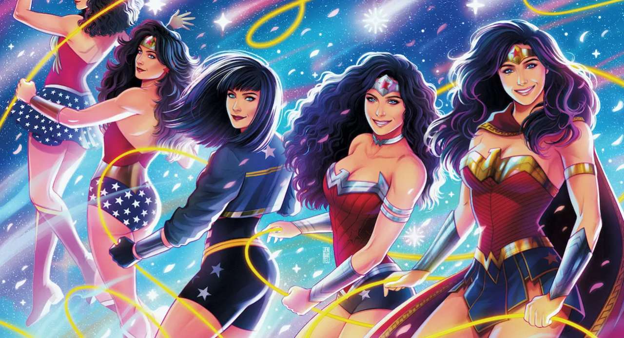 The history of Wonder Woman jigsaw puzzle online