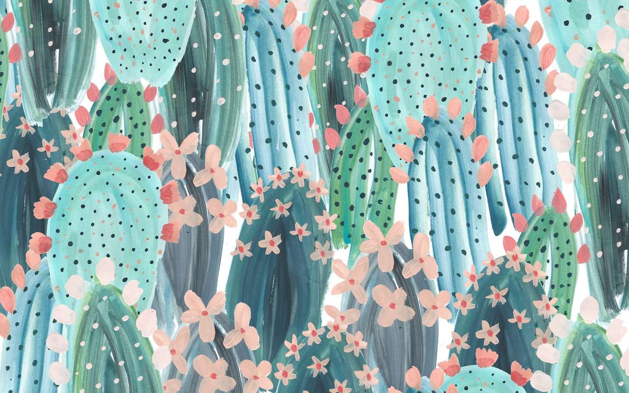 szüreti kaktuszok online puzzle