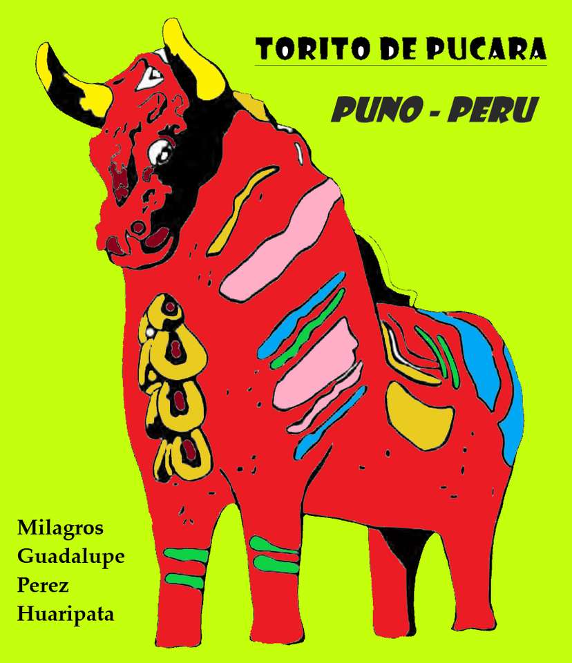 Bull of Pucará - Puno Pussel online