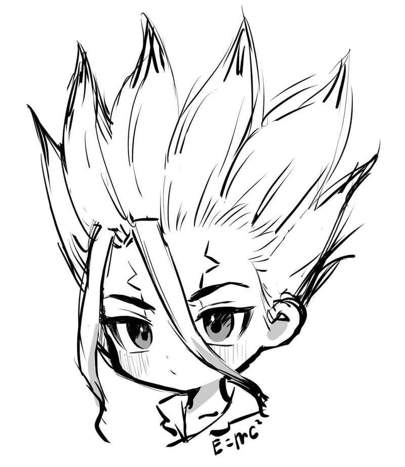 dr.stone онлайн пъзел