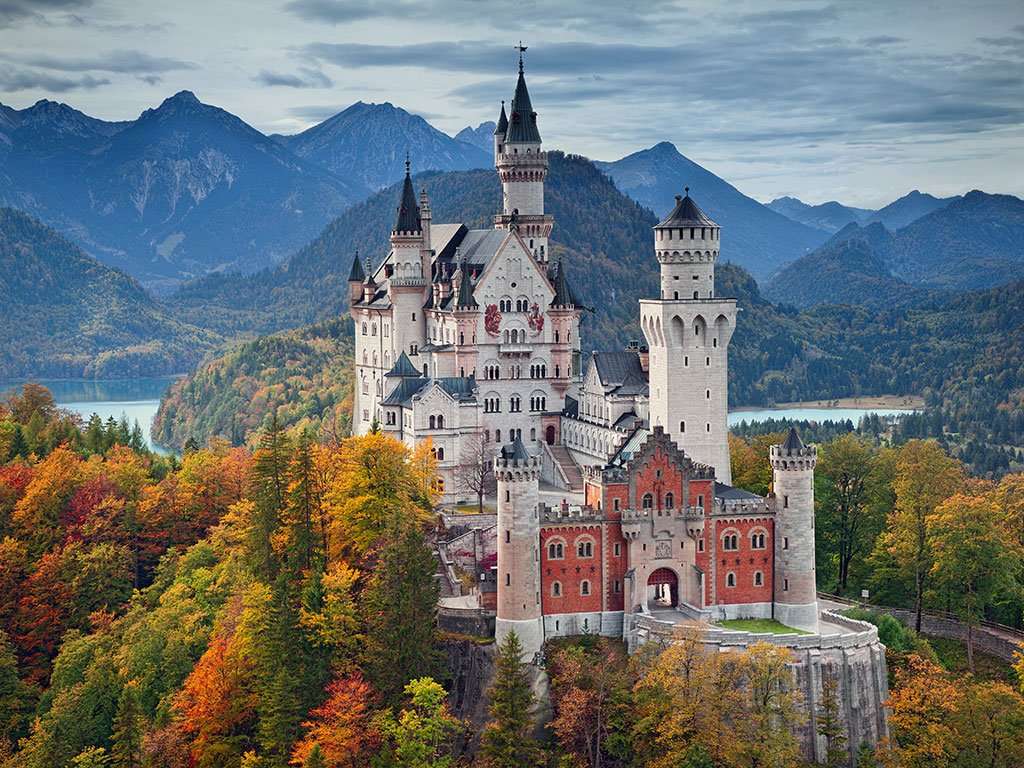 Le château de Neuschwanstein puzzle en ligne