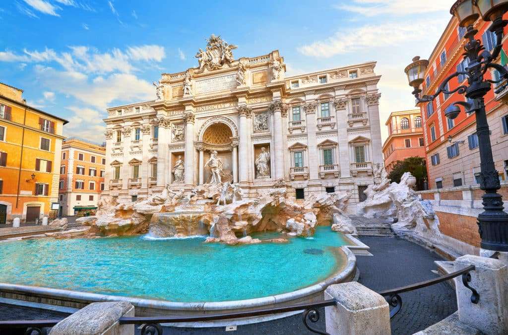 Trevi Fountain in Italy jigsaw puzzle online