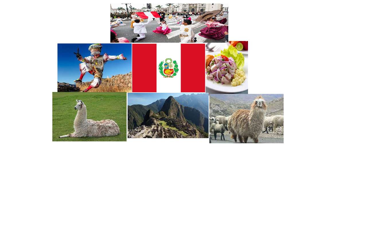 Manifestaciones Culturales del Perú rompecabezas en línea
