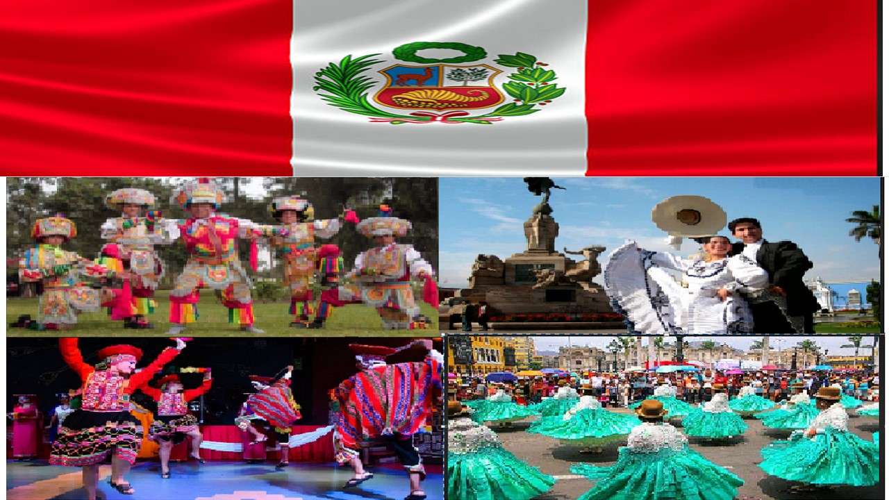 kulturelle Manifestationen von Peru Online-Puzzle