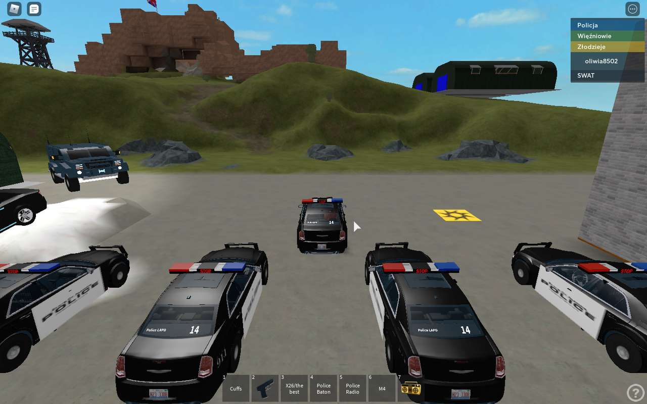 Roblox-Polizei Puzzlespiel online