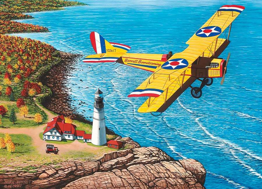 flying over the beach online puzzle