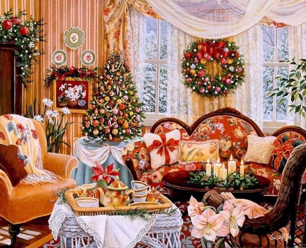 Warm Christmas atmosphere jigsaw puzzle online