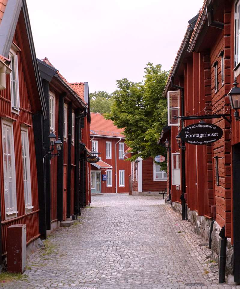 Badhusgatan, Västerss, Zweden legpuzzel online